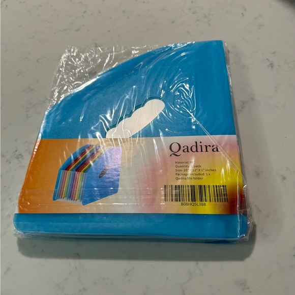 LAST PRICE🍒🤍QADIRA file folder 12 pockets accordion style ✨ - Picture 4 of 10